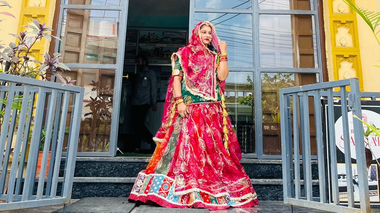 Royal Rajputi Poshak on Rent